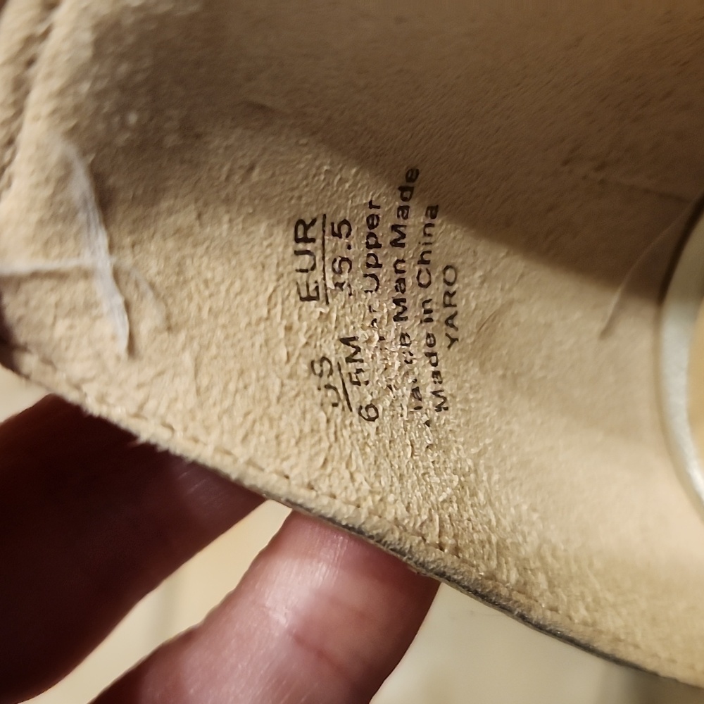 Sam edelman yaro block heels gold size 6.5 - Picture 11 of 13